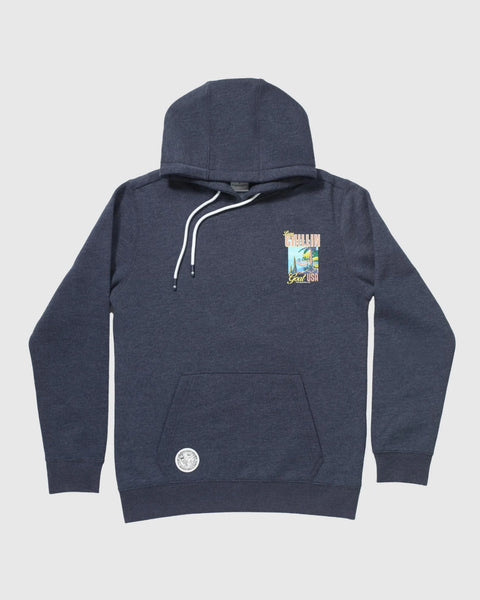 BOYS GRAPHIC HOOD - LAZY CHILL