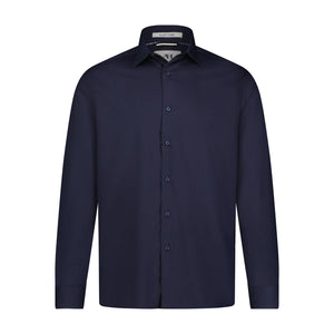 BOYS PERFORMANCE SOLID SHIRT - NAVY