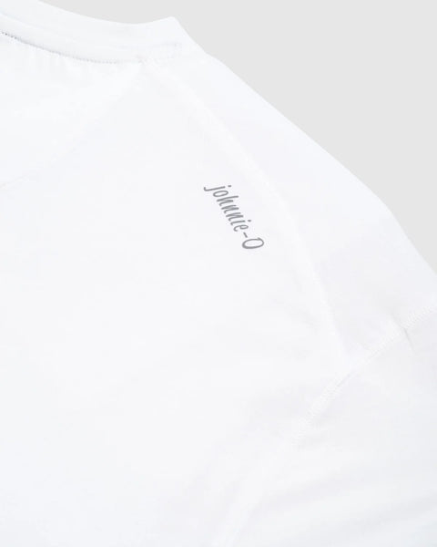 BOYS PERFORMANCE TEE - WHITE