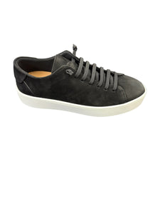 SLIP ON SUEDE SHOE - BLACK