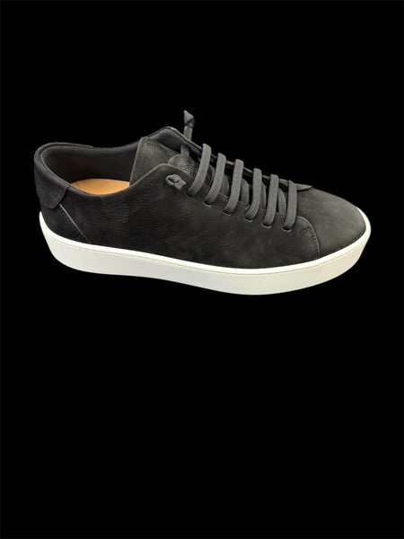 SLIP ON SUEDE SHOE - BLACK