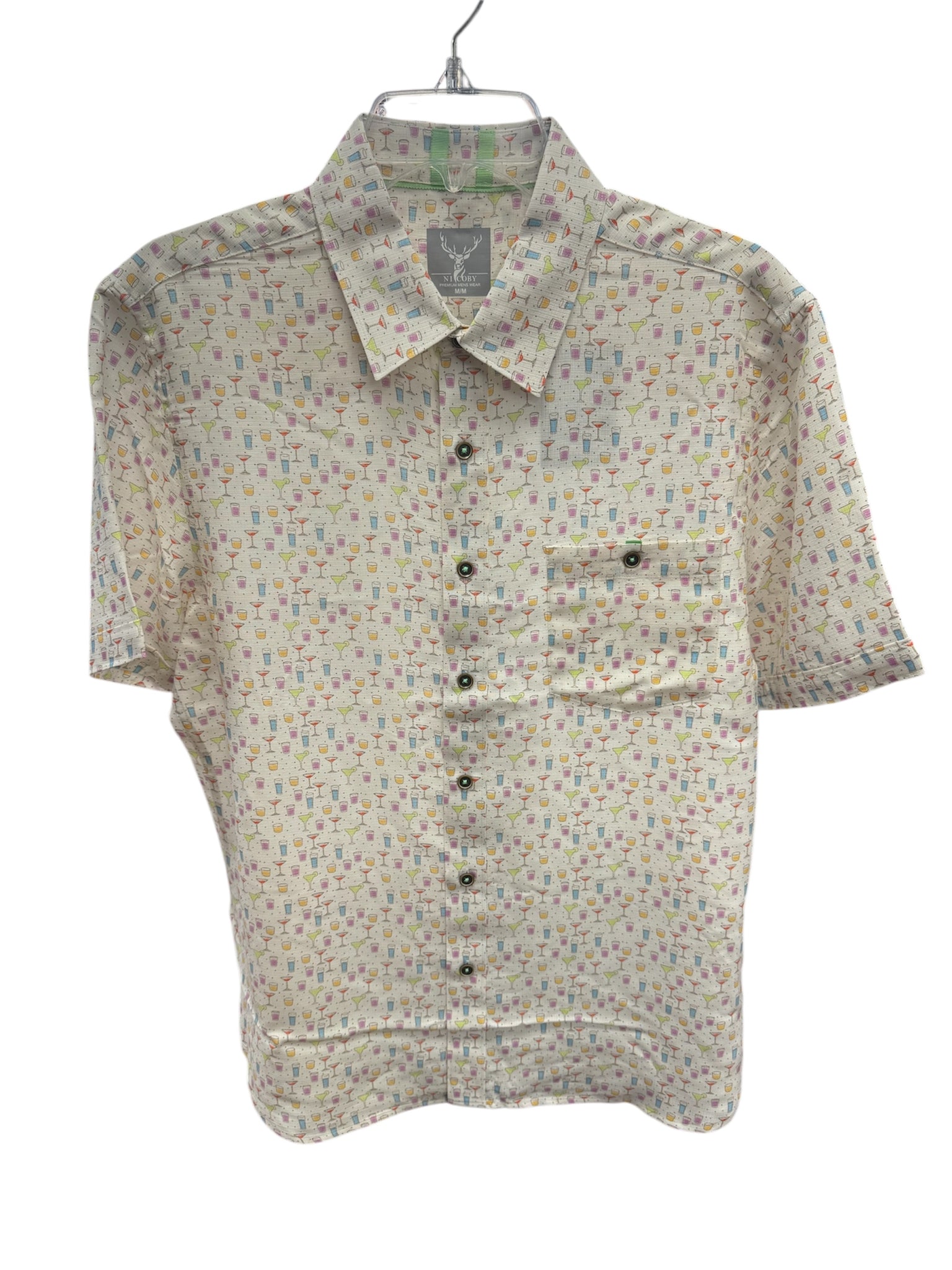 SS COCKTAIL SHIRT - WHITE