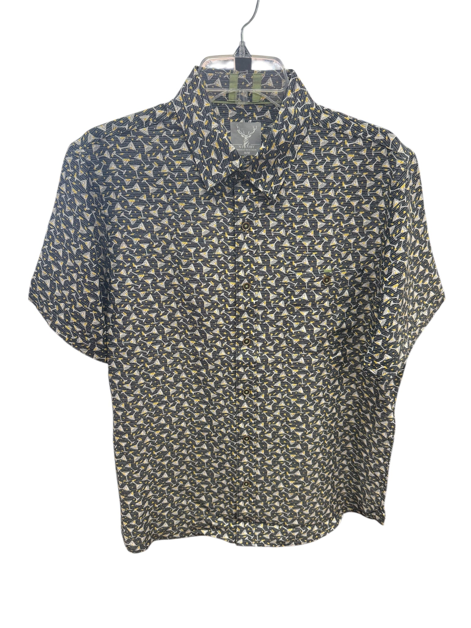 SS MARTINI SHIRT - BLACK