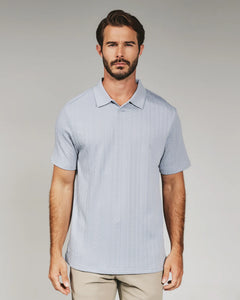 ZAYNE SWEATER POLO - BLUE
