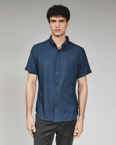 BOSWORTH S SLEEVE SHIRT - NAVY