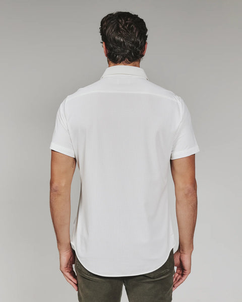 ALDRIDGE S SLEEVE SHIRT - WHITE