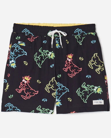 BOYS SWIM SHORT - NEON