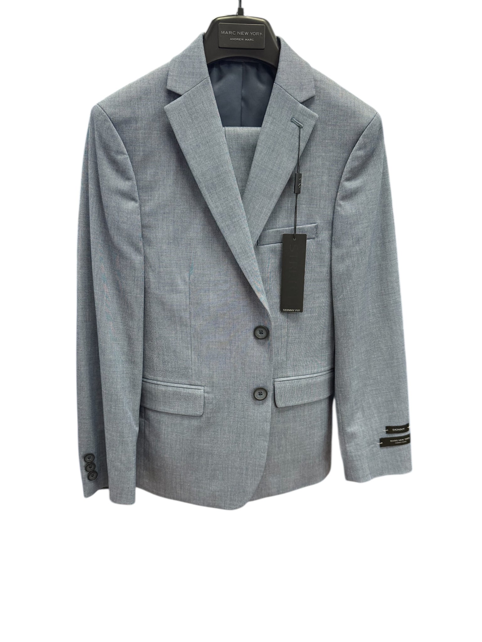 BOYS SKINNY SUIT - LT. BLUE