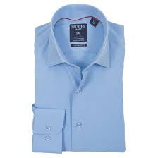 SLIM  FIT PERFORMANCE SOLID - BLUE