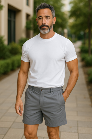 EVERYWHERE SHORT 6" - DK GREY