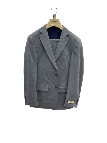 STRETCH FANCY SUIT - BLUE