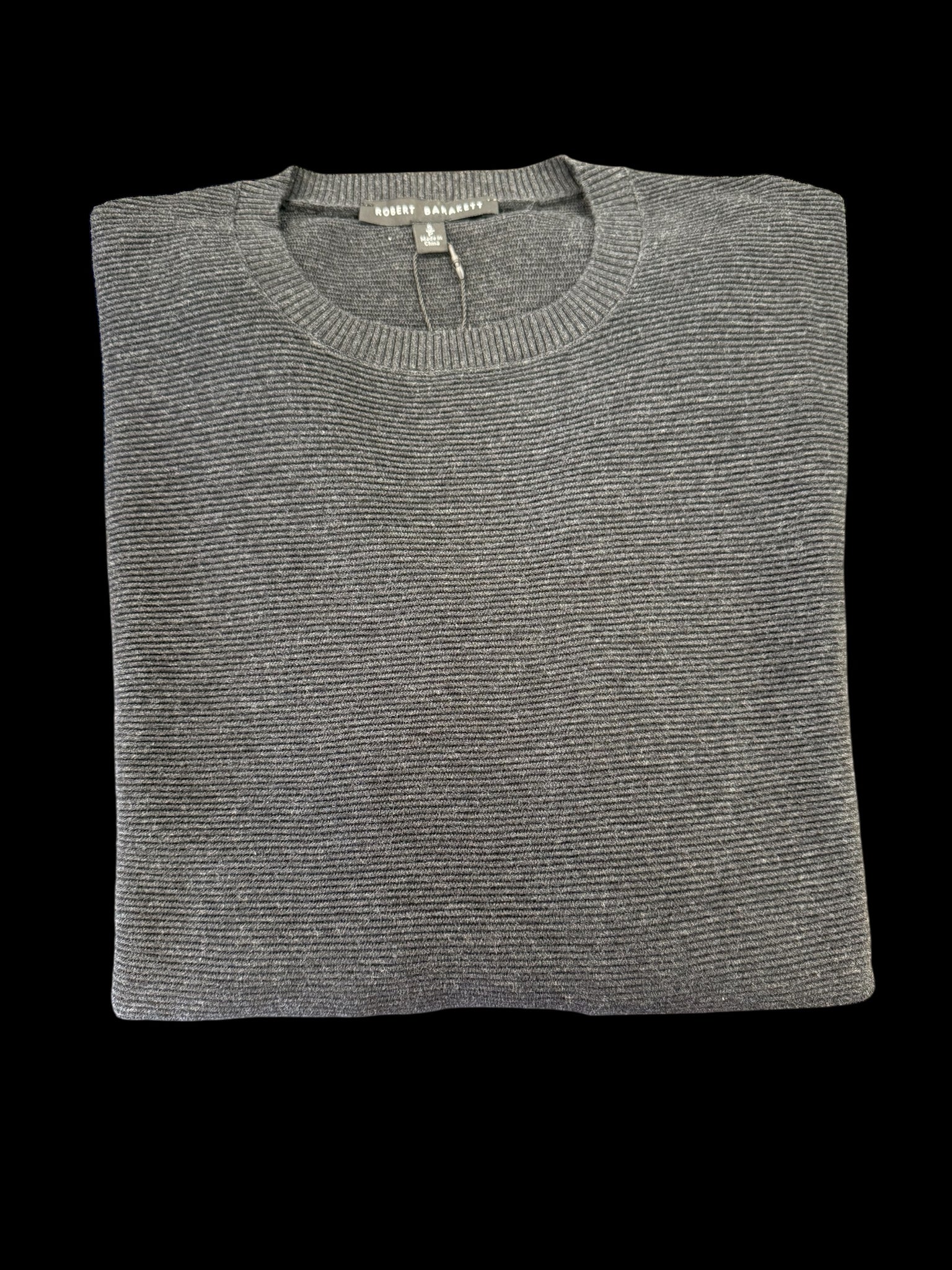 CREWNECK SWEATER - BLACK