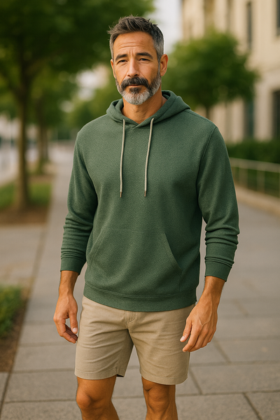 TAILWIND HOODIE - GREEN SEAPINE