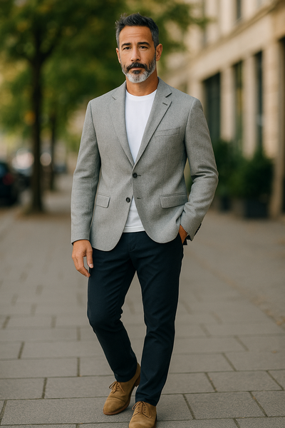 DEERFIELD SPORT COAT - GREY