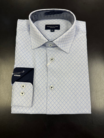 BOYS GEOMETRIC WEAVE - BLUE