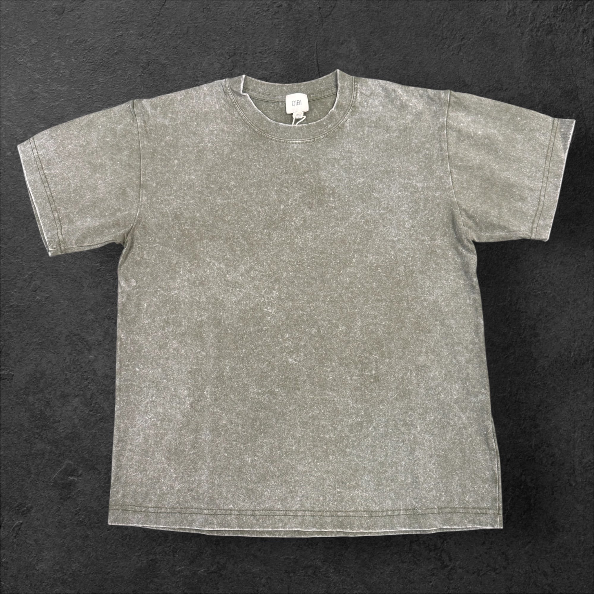 WASHED BEEFY T - OLIVE