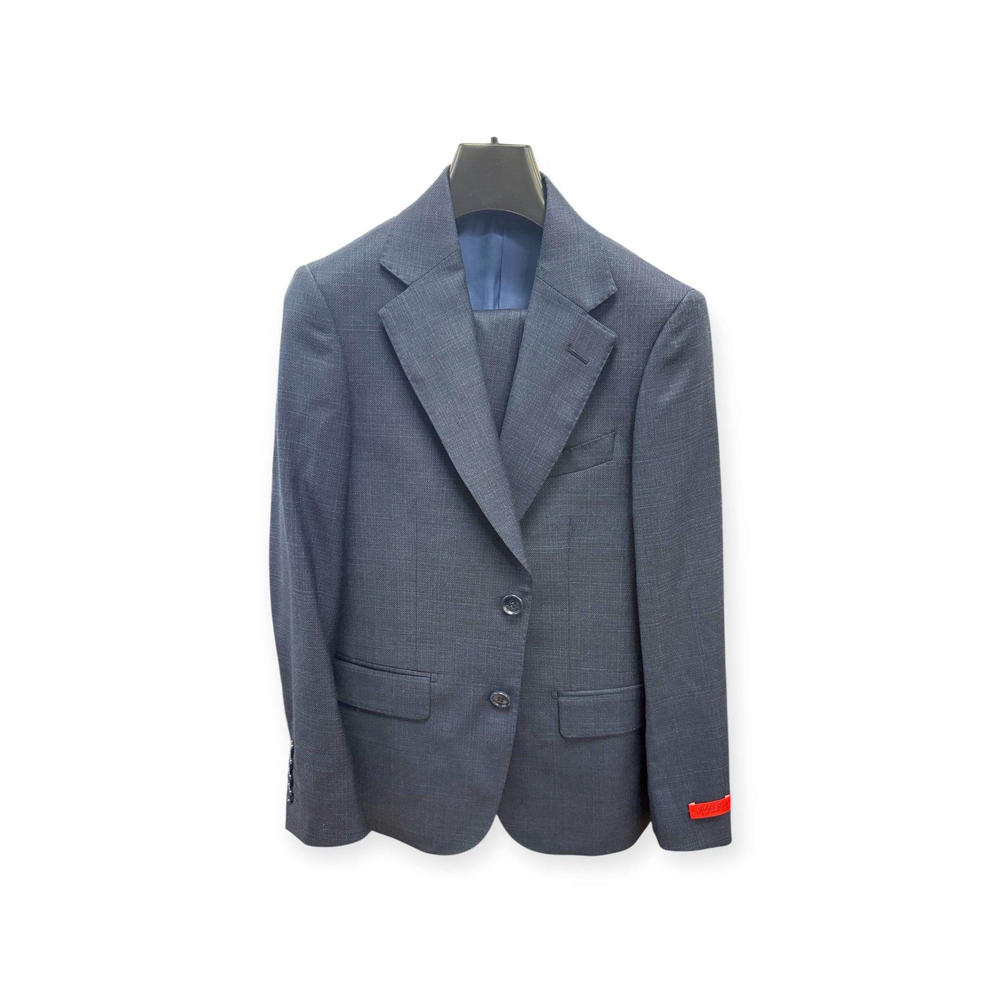 BOYS ALL WOOL FASHION SUIT - BLUE