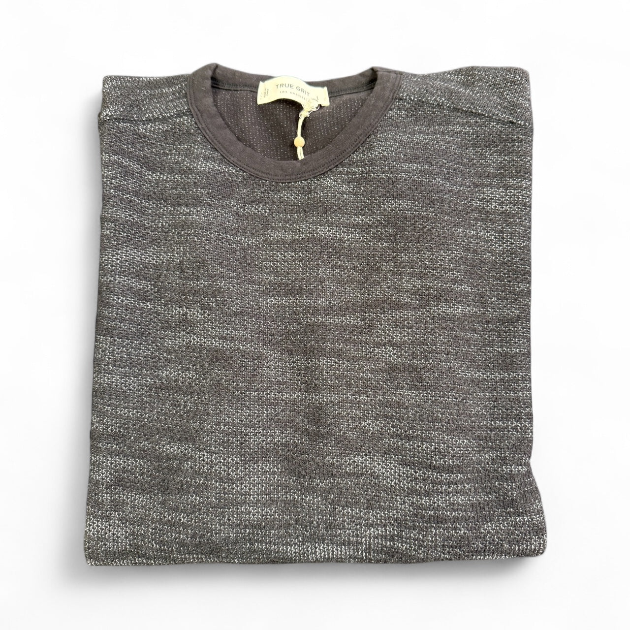 MELANGE CREW - BLACK