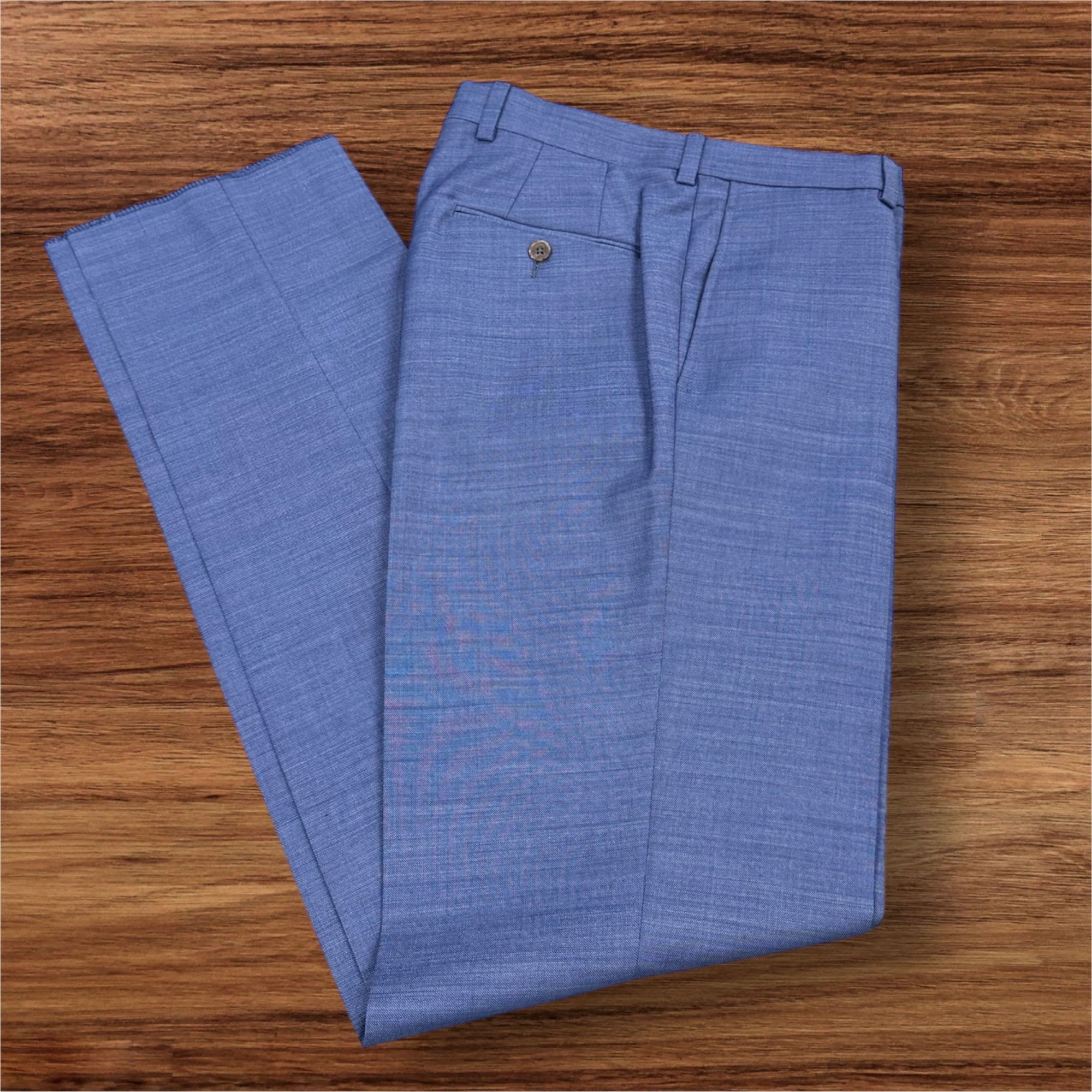 RIVIERA TRAVELER LIGHTWEIGHT PANT - LT. BLUE HEATHER