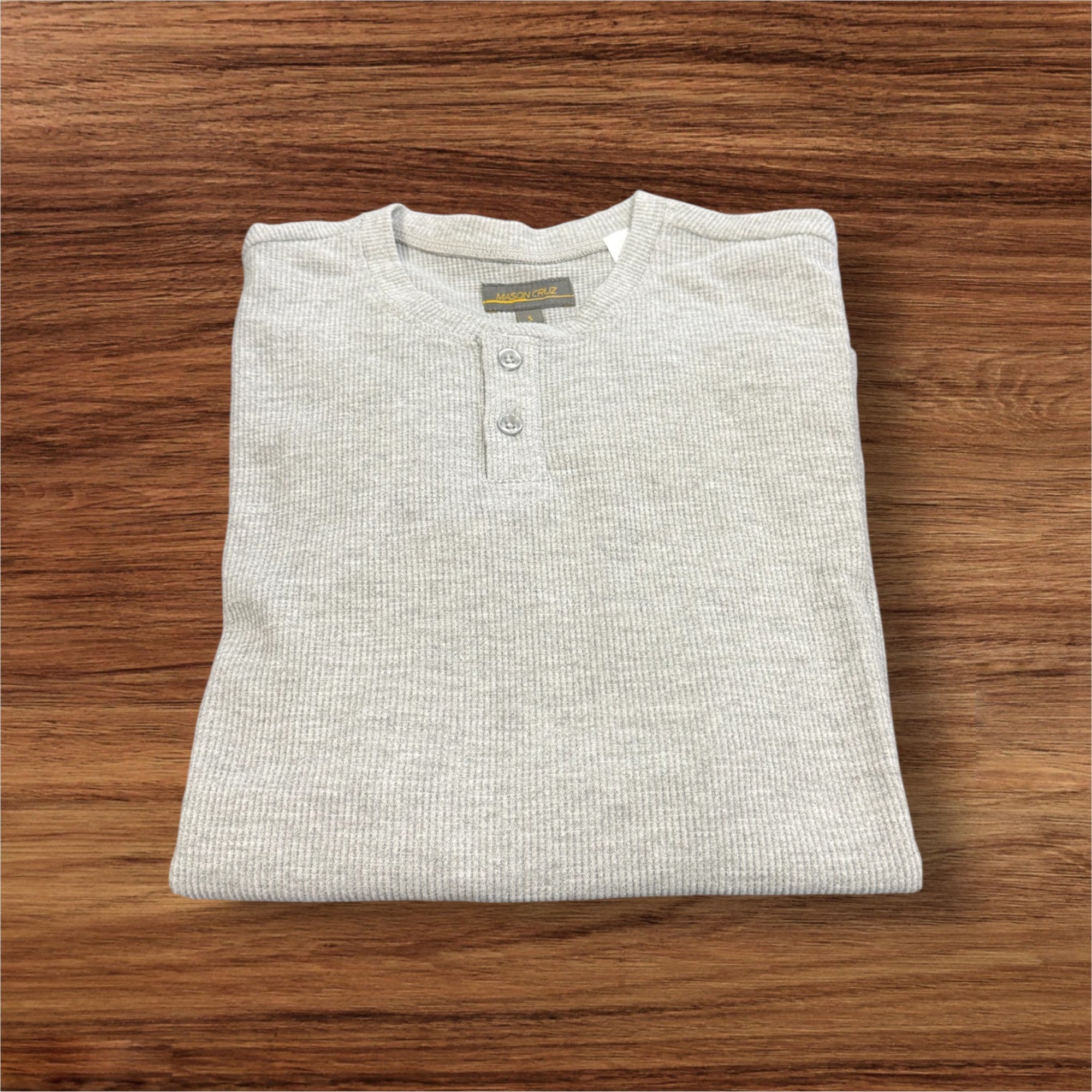 SMOOTH HENLEY - GREY