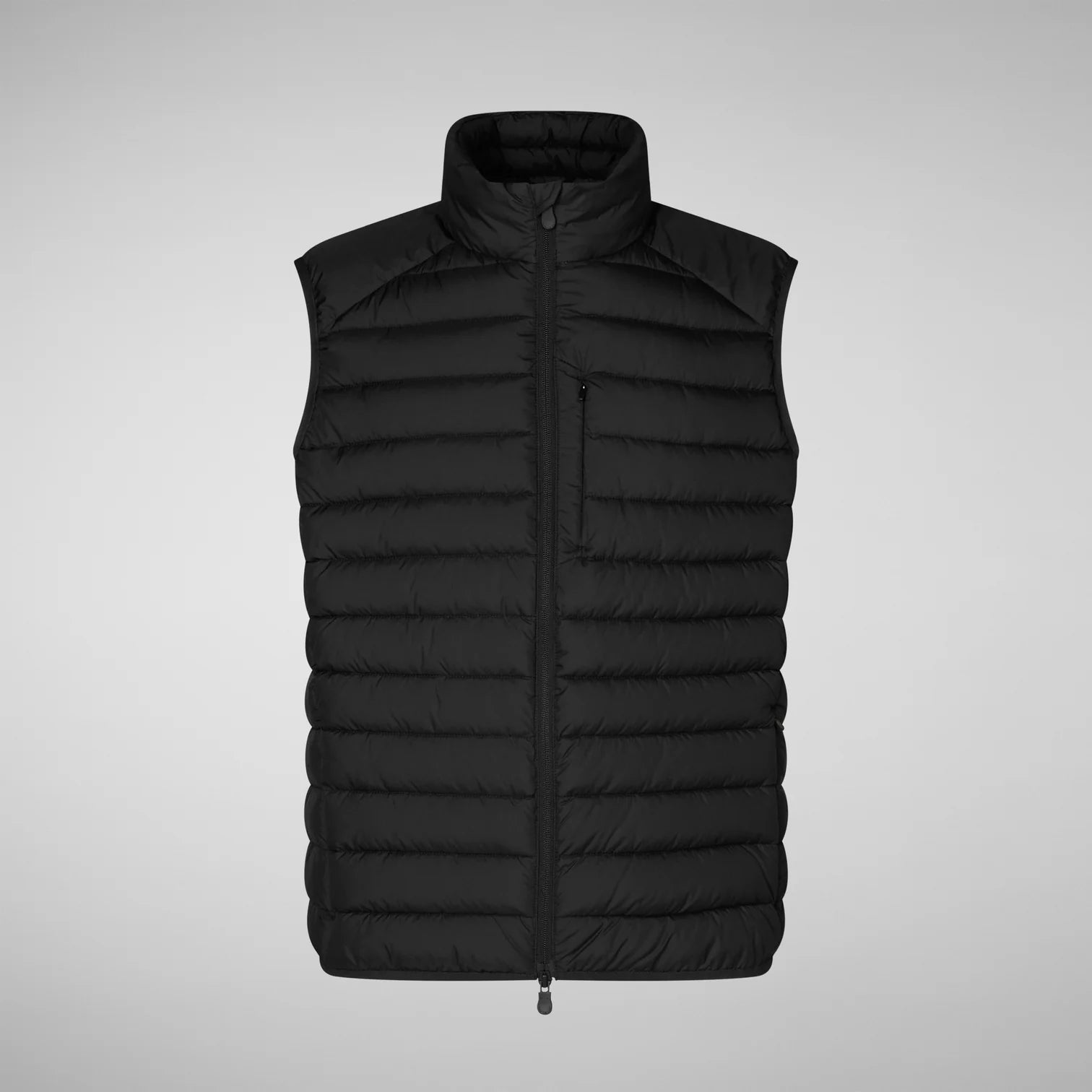 RHUS PUFFER VEST - BLACK