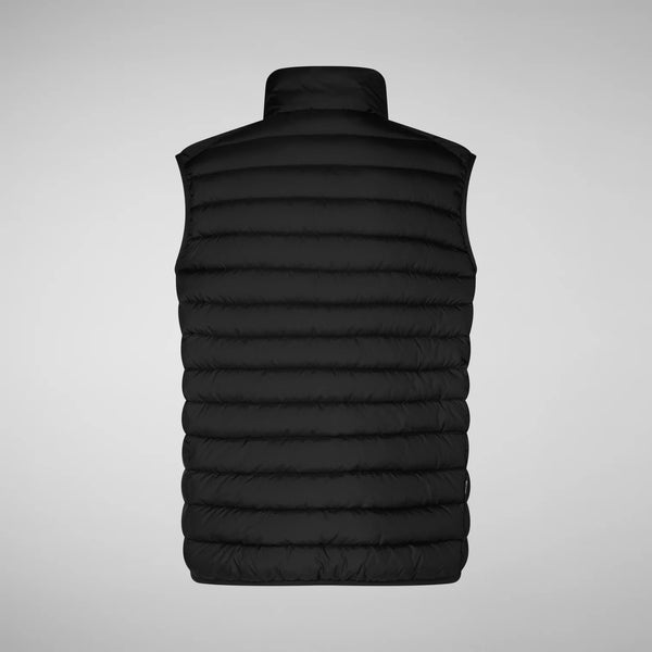 RHUS PUFFER VEST - BLACK