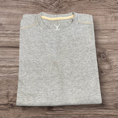 LS MELANGE CREW - GREY