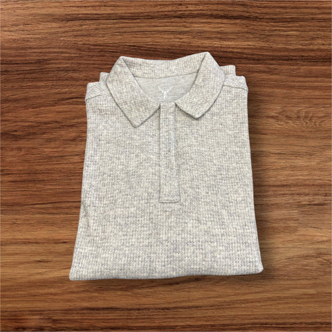 ZIP POLO - GREY