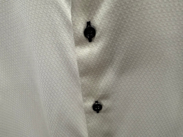 TONAL W/ CONTRAST BUTTONS - W/BLACK