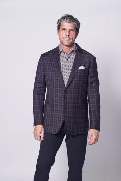 ROSCOE SPORT COAT - PURPLE