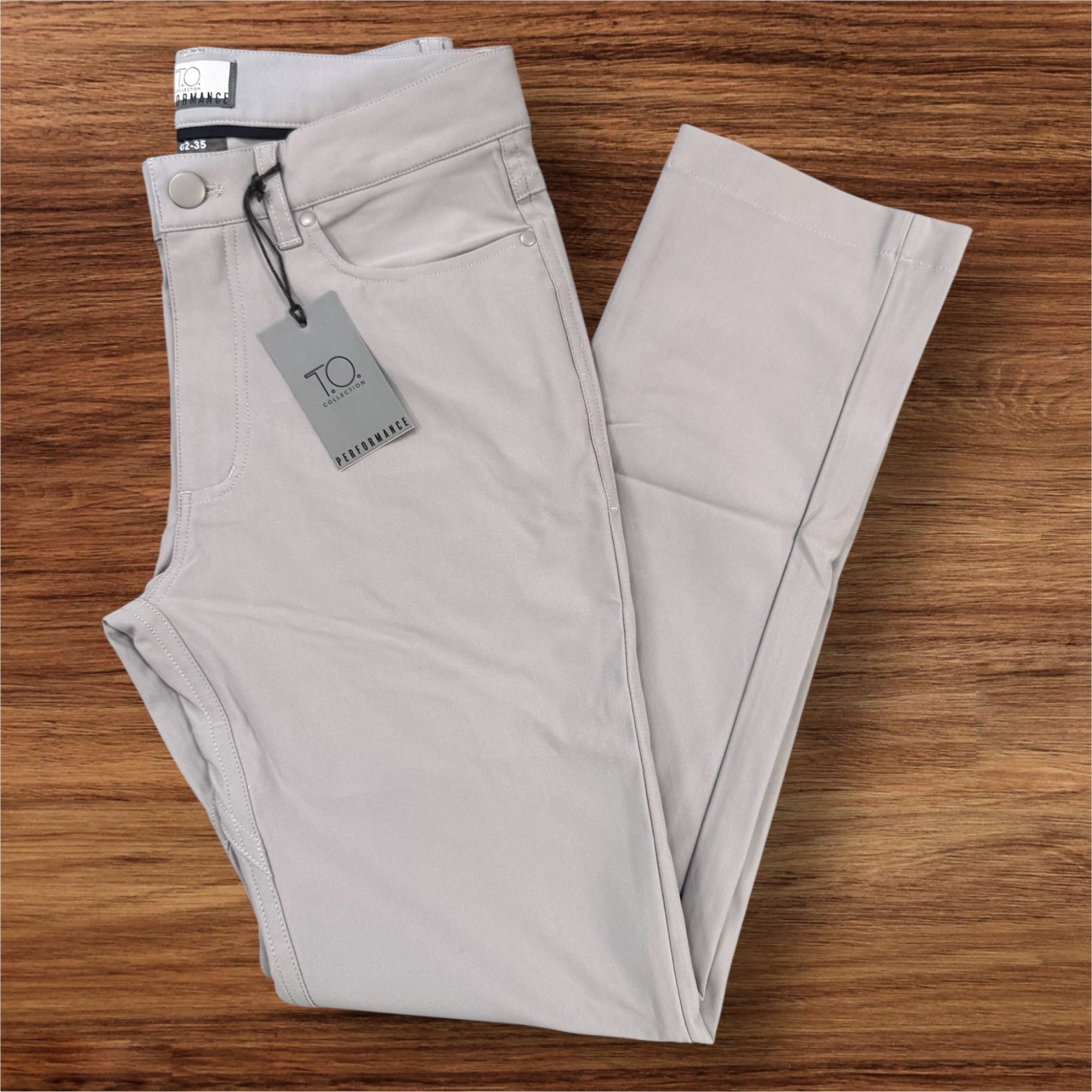 BOYS PERFORMANCE 5 PKT - LT GREY