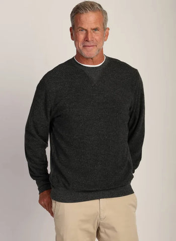 APRES FLEECE SWEATSHIRT - CHARCOAL