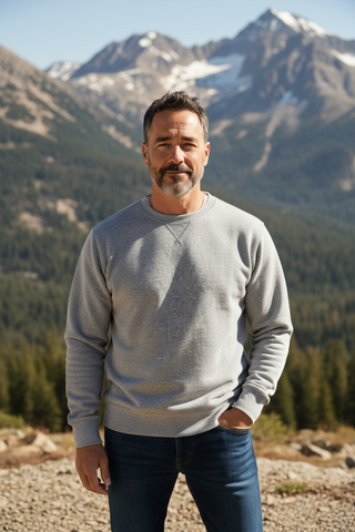 APRES FLEECE SWEATSHIRT - GREY