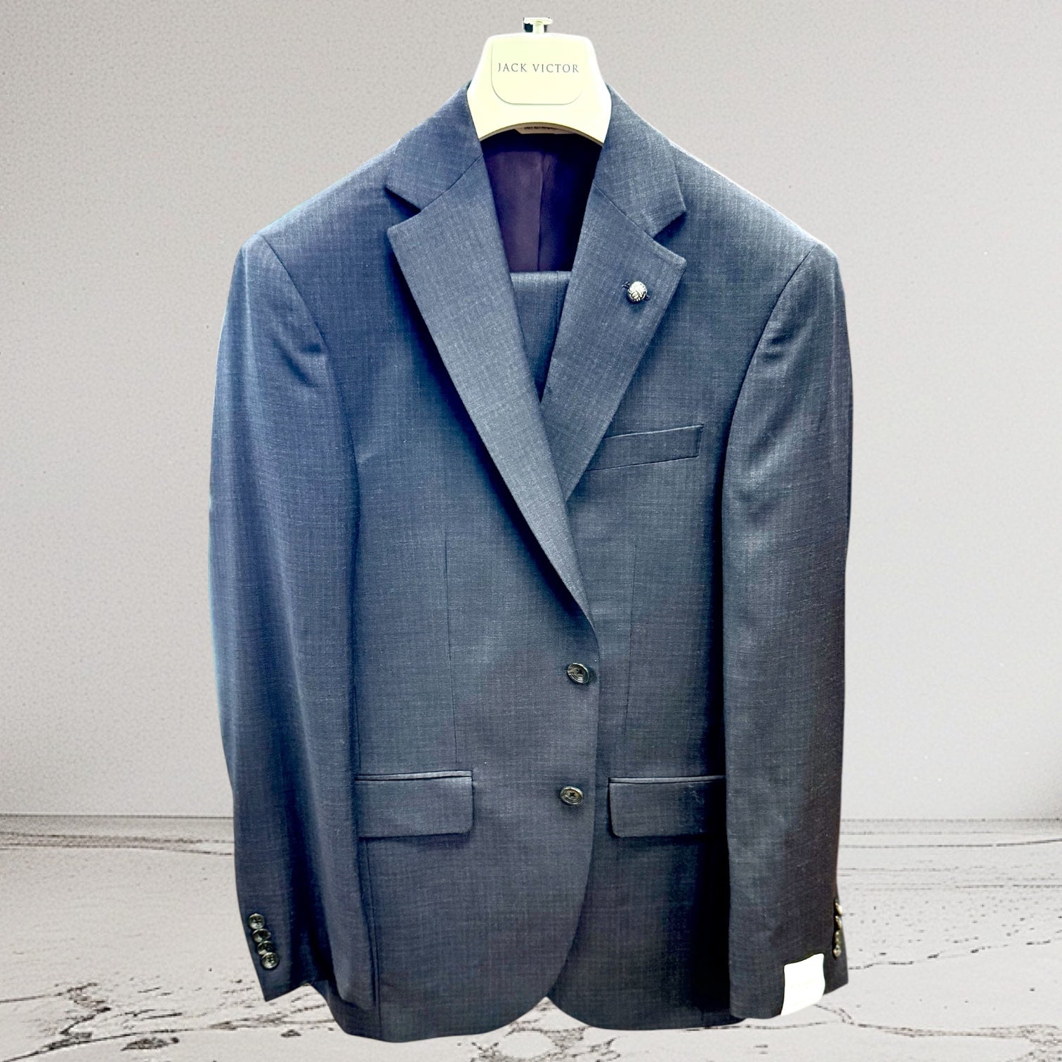 SUPER 130S WOOL SUIT - BURG