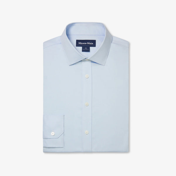 CLASSIC  FIT DRESS SHIRT - SKY