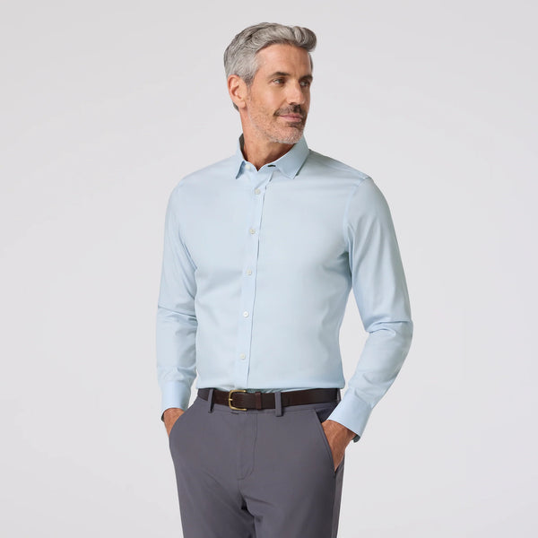 CLASSIC  FIT DRESS SHIRT - SKY