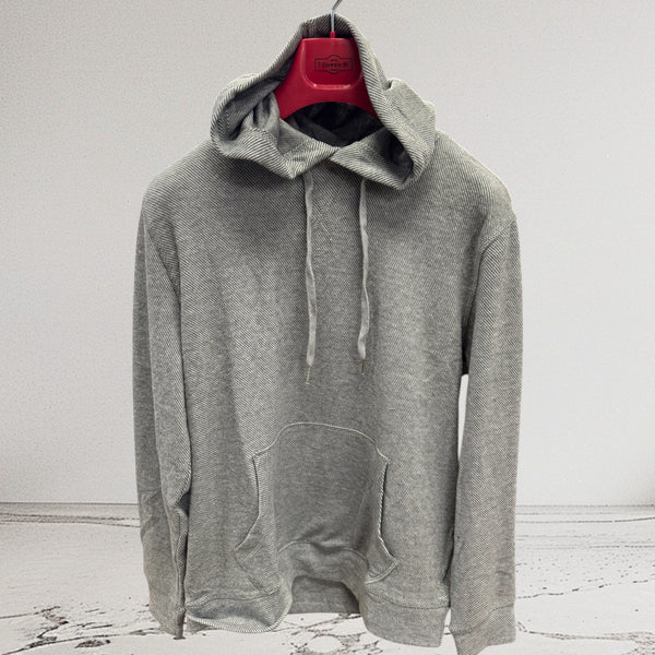 MELANGE HOODY - GREY