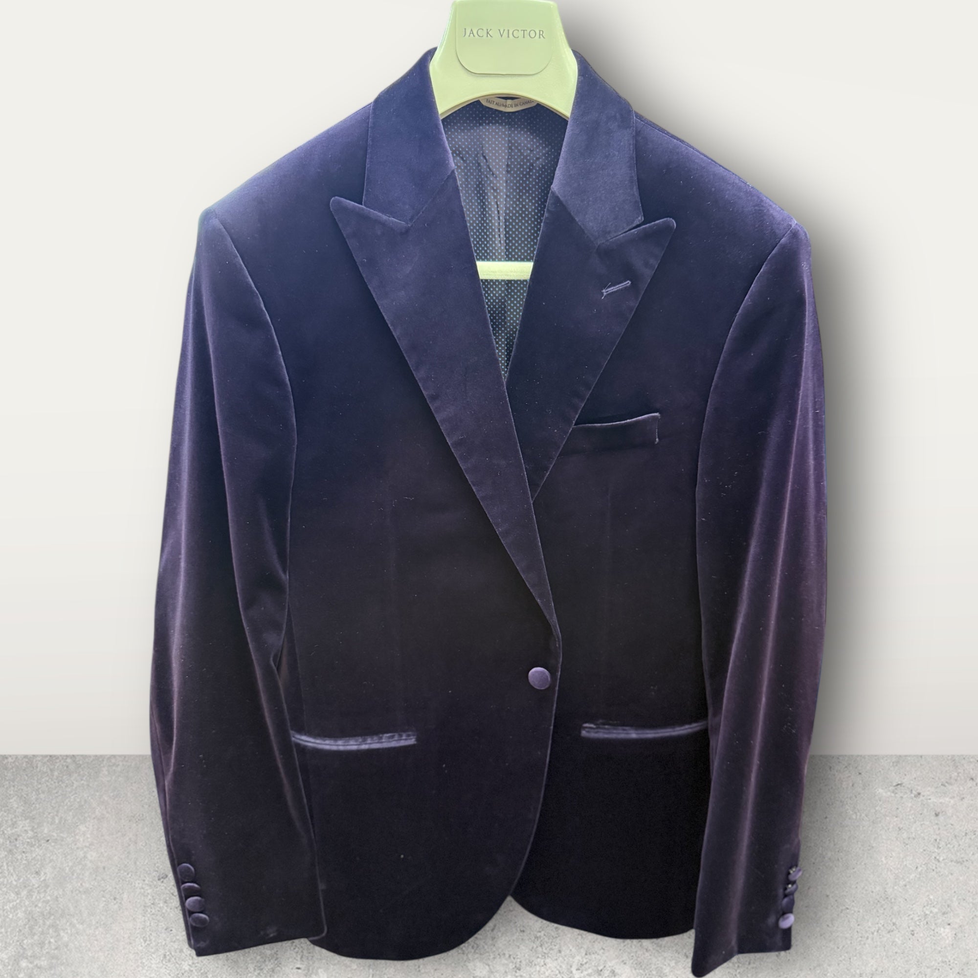 VELVET PEAK DINNER JKT - PURPLE