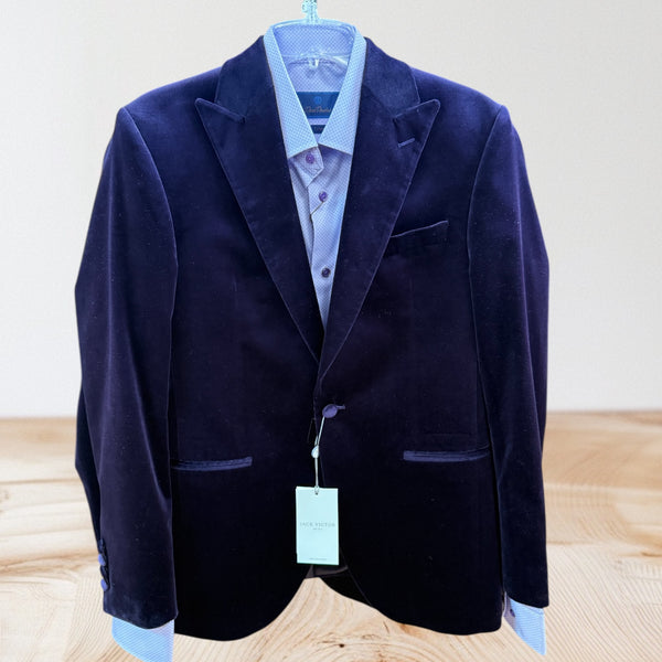 VELVET PEAK DINNER JKT - PURPLE