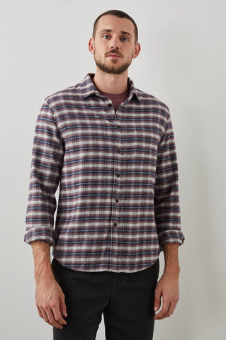 FORREST BUTTAH SOFT FLANNEL - BERRY