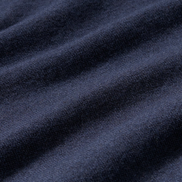 1/4 ZIP SWEATER - NAVY