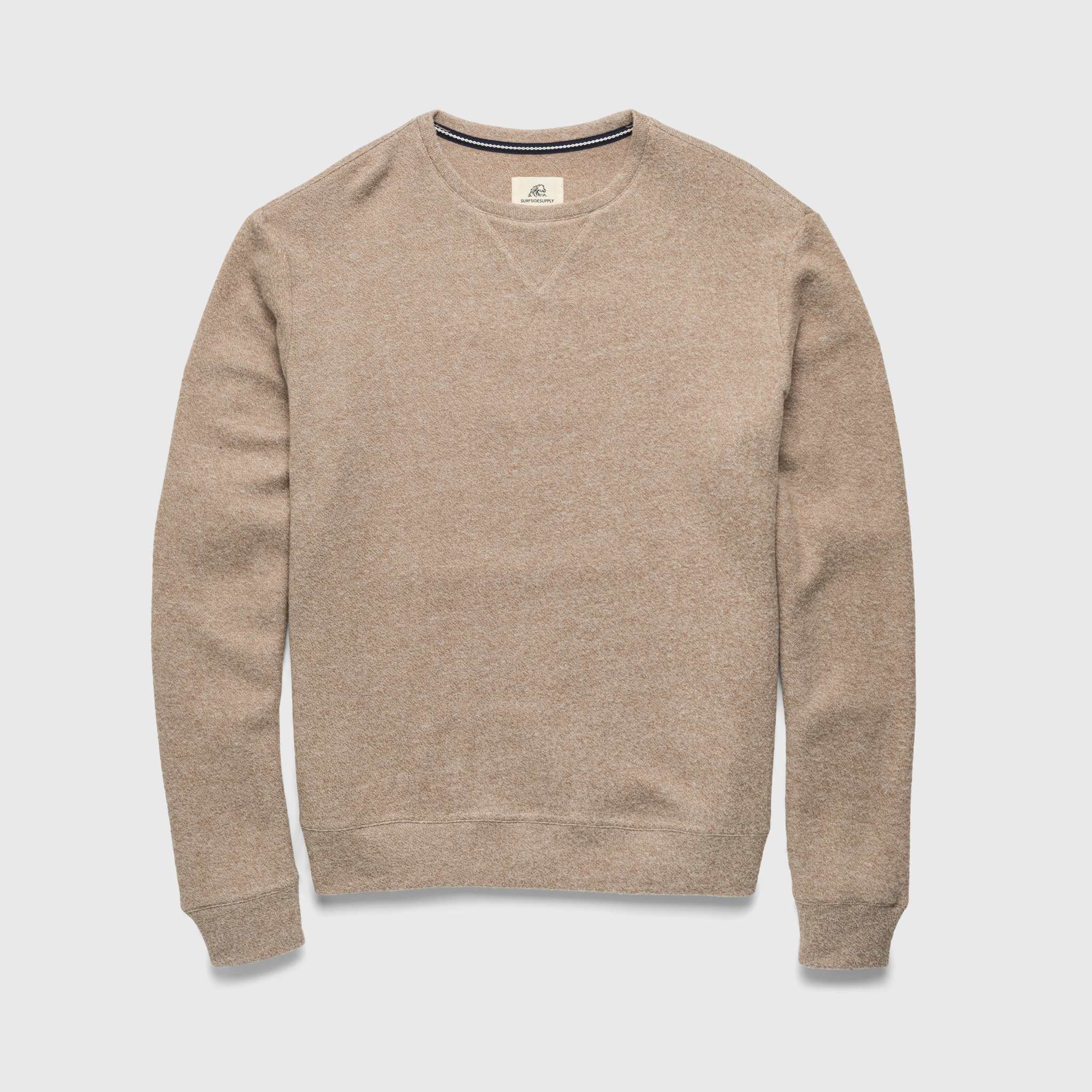 THE SOFTEST CREWNECK - CAMEL