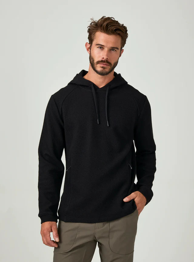 THE SOFTEST PERFORMANCE HOODY - BLACK