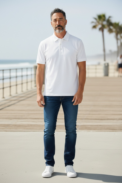 PACIFIC POLO - WHITE