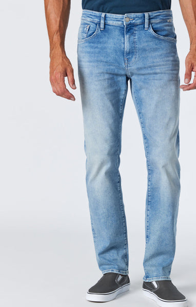 ZACK STRAIGHT LEG - FOGGY FEATHER BLUE//