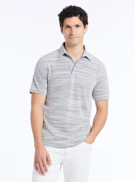 BOGNER KNIT POLO - WHITE