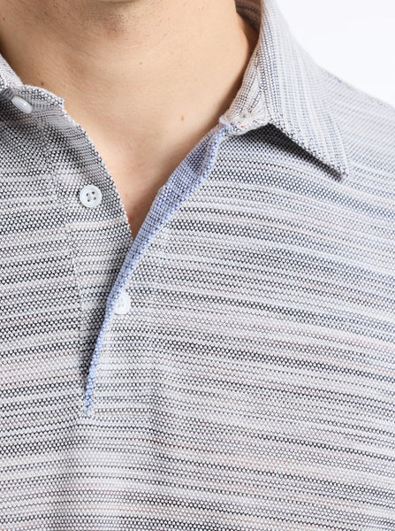 BOGNER KNIT POLO - WHITE