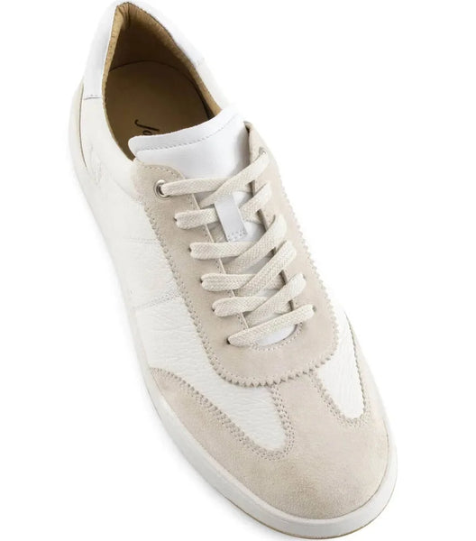 SURE SHOT SNEAKER - W/TAN