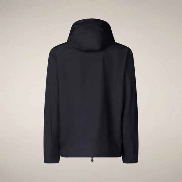 DROP RAIN COAT - BLUBLK