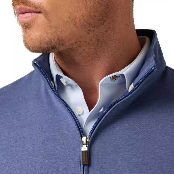 KPI QUARTER ZIP - BLUE